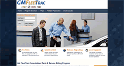 Desktop Screenshot of gmfleettrac.com